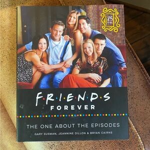 Friends forever. The one about the episodes. Hardback. Cover a little worn.